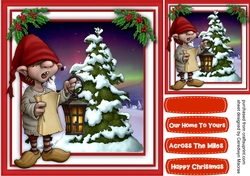 Carol Singing Gnome