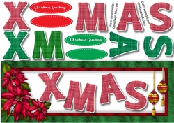 Large D.L Xmas Greetings