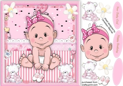 Baby Girls Birth or 1st Birthday