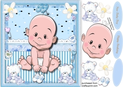 Baby Boys Birth or 1st Birthday
