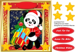 Christmas Panda Delivery 