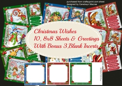 8x8 Bumper kit ,Christmas Wishes ,with Bonus Incerts