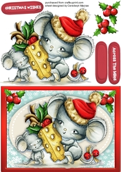 Christmas Cheesy Mice 