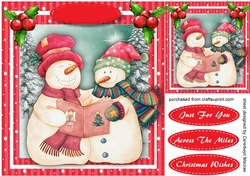 Carol Singing Snowman