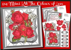 8x8 Mini Kit The Colour of Love