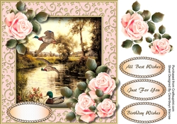 Ducks over the Water 