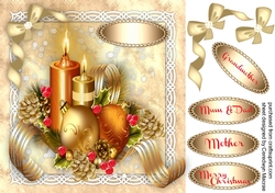 Beautiful Candles at Christmas
