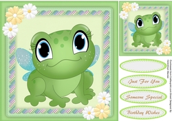 The Cute Fairy Frog