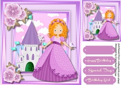 Beaut6iful Princess and Castle