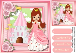 Beaut6iful Princess ( Pink)