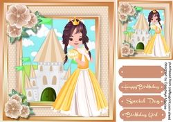 Beaut6iful Princess (Yellow)