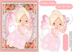 Fairy and her magic wand