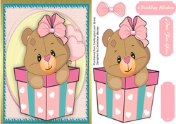 Birthday Bear in a Box