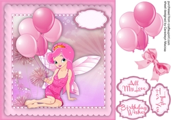 BeautifulL Fairy in Flower Land 