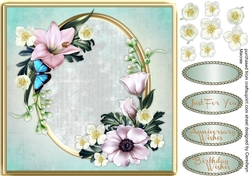 Gentle Jasmine and Anemones