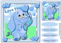 Love You Loads ( Blue)