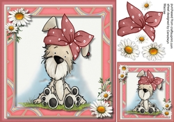 Bellas Pink Polka Dot Hat 