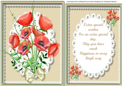 Beautiful Flower Topper With Verse 3