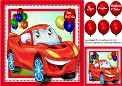 little Red Birthday Car