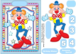 Jolly Birthday Clown