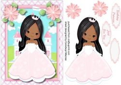 A5  Ethnic Birthday Princess 2