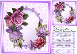 Beautiful Bee-Loop Roses