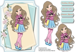 Beautiful Glitz Girl
