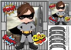 Zap-Powe- Little Hero Batman