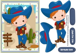 Little Sheriff Birthday Boy