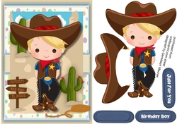 Little Sheriff Birthday Boy