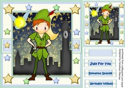 Peter and Wendy in the Night Sky
