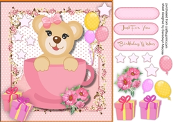 Beautiful Bear in a Teacup