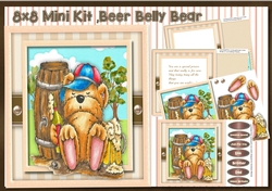 8x8 Mini kit , Beer Belly Bear