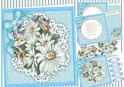 8x8 Mini Kit, Daisys on lace 