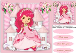 Beautiful Princess and Her Castle