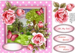 Stunning Roses and Butterflys