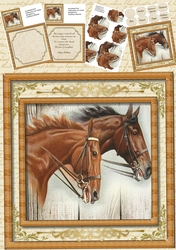 8x8 Pyramid Mini Kit , Beautiful Horses