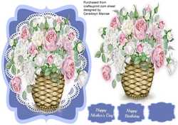Beautiful Basket of Roses