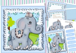 8x8 Mini Kit Walk Softly Blue