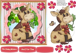 Cute Corky Cow ,