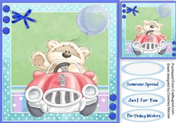 Little Ted and his New Car
