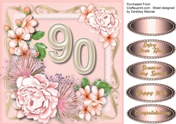 Happy 90th Birthday Pink
