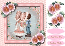 Bonnet Girl, Friends Forever