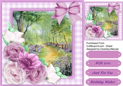 Roses in Bluebell Woods 