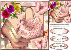 Bag Shoes and Butterflys 1