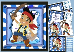 8x8 Mini Kit, Ahoy , Jake the Pirate