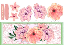 Beautiful D L With Floral Flowers