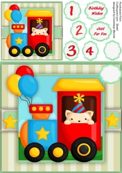 Teddys  Birthday Train 