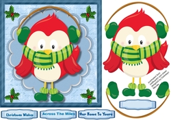 Christmas Birdie all Wrapped Up 2