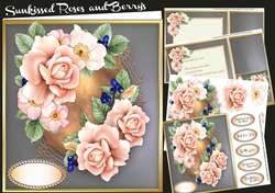 8x8 Mini Kit, Sunkissed roses and Berrys